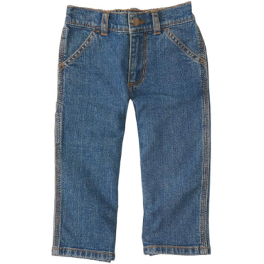 Carhartt Baby Boys' & Toddler Washed Dungaree Pants